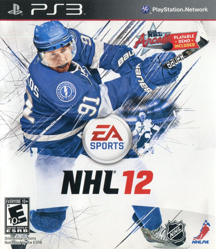 NHL 12 box art for Playstation 3